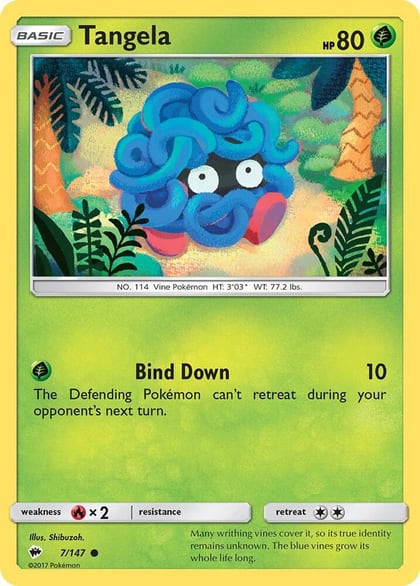Tangela, SM - Burning Shadows 7/147
