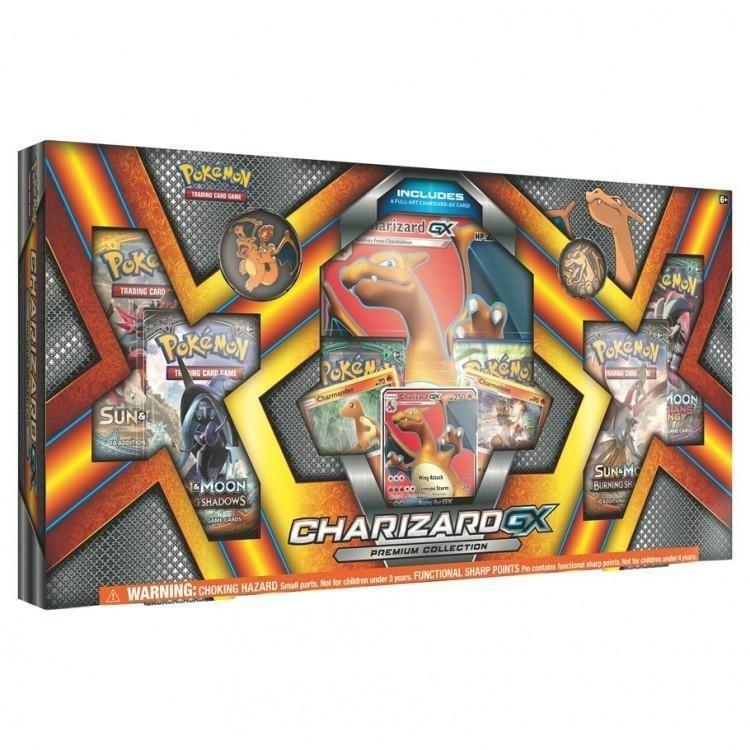 Charizard GX Premium Collection, SM - Burning Shadows P148154