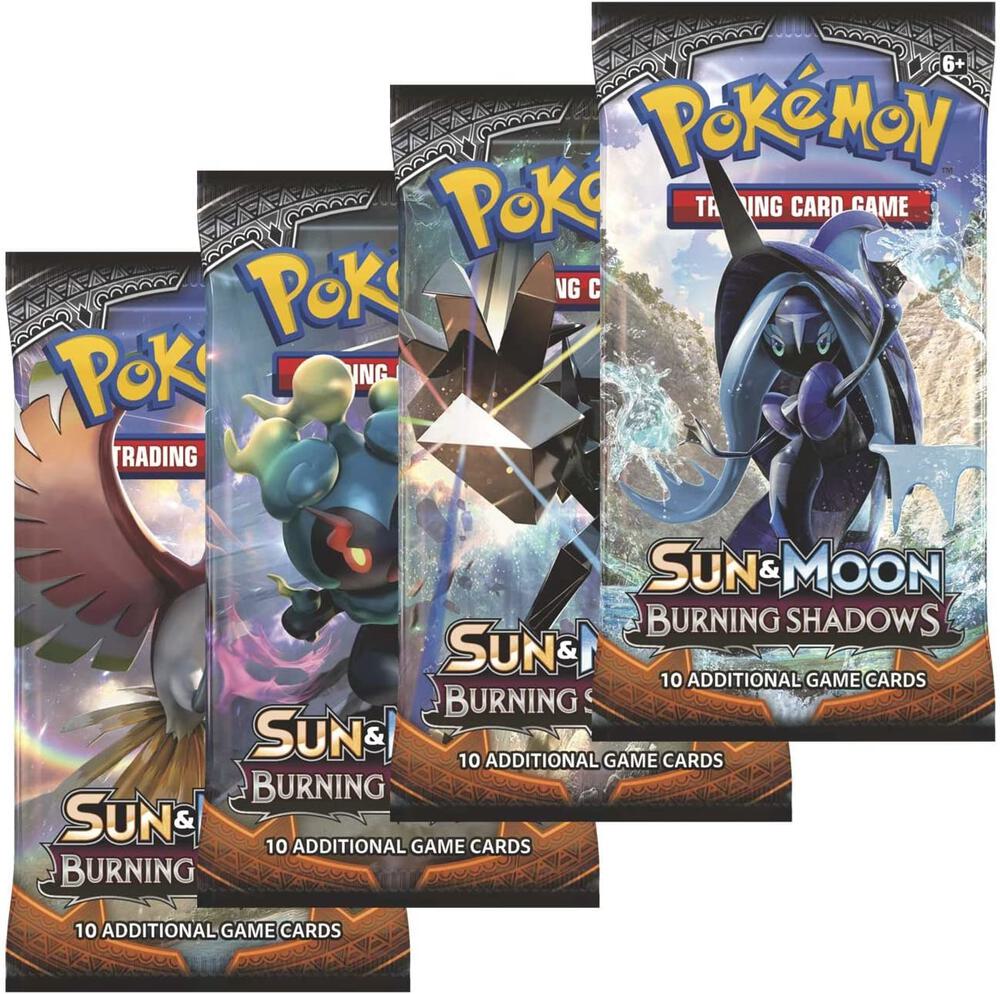 Burning Shadows Booster Pack Art Bundle [Set of 4], SM - Burning Shadows P267038