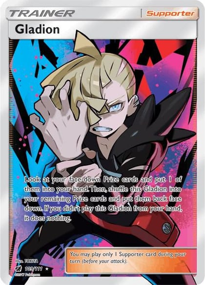 Gladion (Full Art), SM - Crimson Invasion 109/111