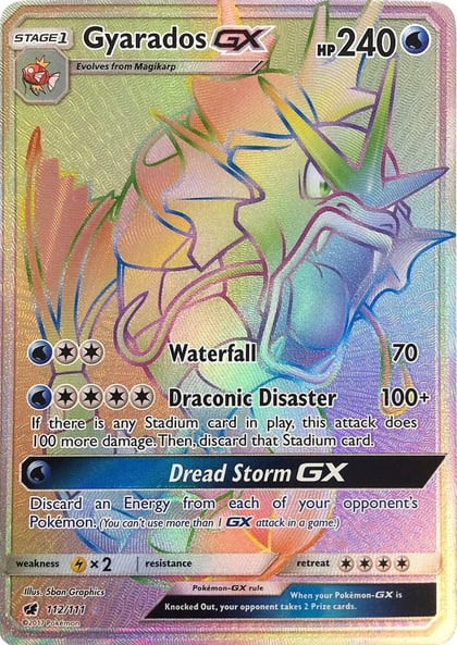 Gyarados GX (Secret), SM - Crimson Invasion 112/111
