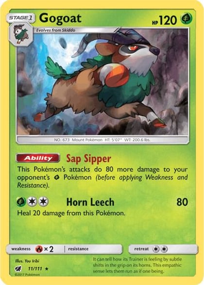 Gogoat, SM - Crimson Invasion 11/111