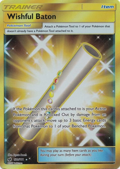 Wishful Baton (Secret), SM - Crimson Invasion 121/111