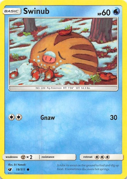 Swinub, SM - Crimson Invasion 19/111