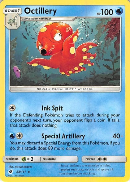 Octillery, SM - Crimson Invasion 23/111