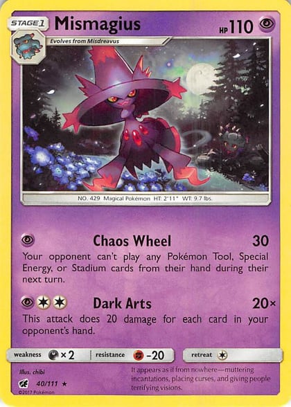 Mismagius, SM - Crimson Invasion 40/111