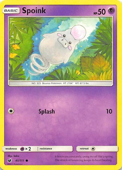 Spoink, SM - Crimson Invasion 41/111