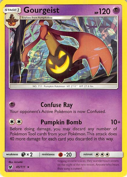 Gourgeist, SM - Crimson Invasion 45/111