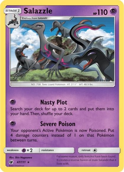 Salazzle, SM - Crimson Invasion 47/111