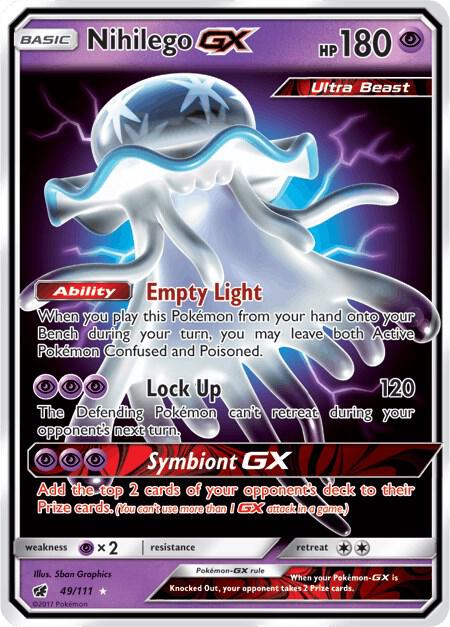 Nihilego GX, SM - Crimson Invasion 49/111