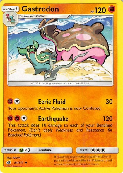 Gastrodon, SM - Crimson Invasion 54/111