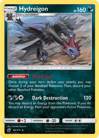 Hydreigon, SM - Crimson Invasion 62/111