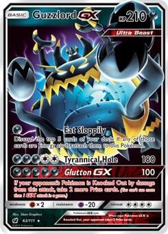 Guzzlord GX, SM - Crimson Invasion 63/111