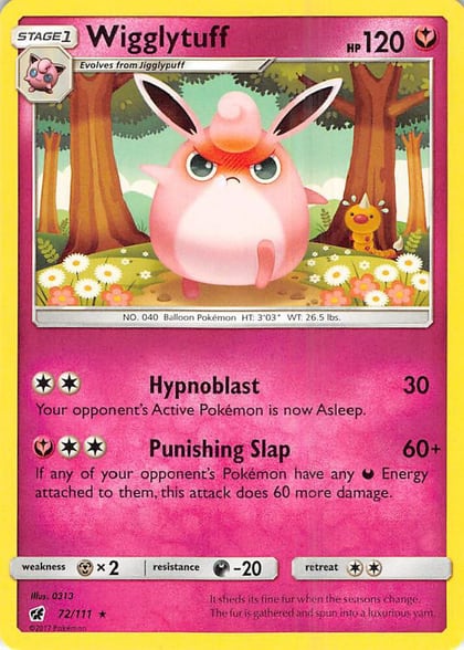 Wigglytuff, SM - Crimson Invasion 72/111