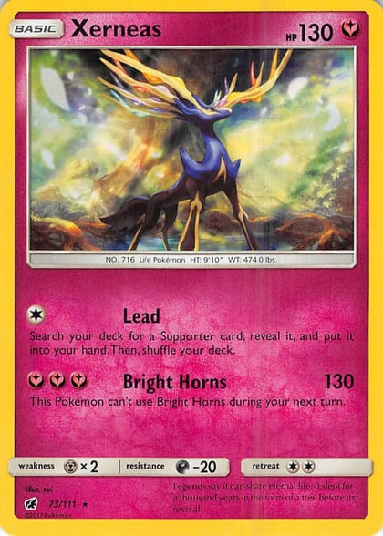 Xerneas, SM - Crimson Invasion 73/111
