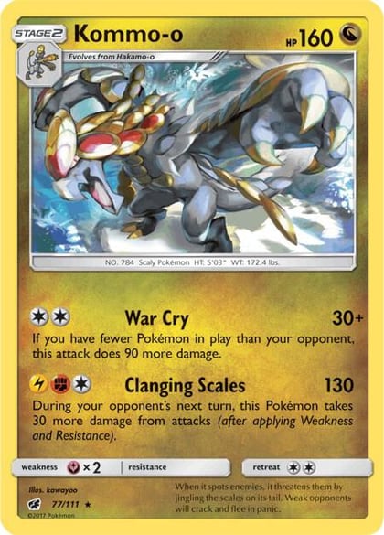 Kommo-o, SM - Crimson Invasion 77/111