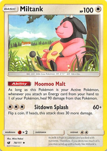 Miltank, SM - Crimson Invasion 78/111