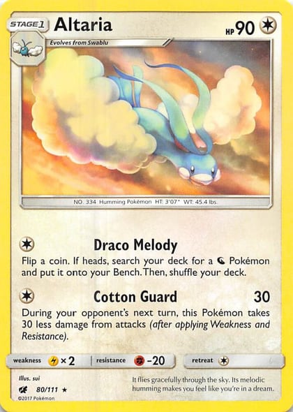 Altaria, SM - Crimson Invasion 80/111