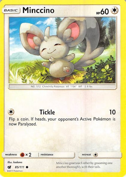 Minccino, SM - Crimson Invasion 85/111