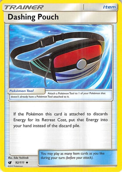 Dashing Pouch, SM - Crimson Invasion 92/111