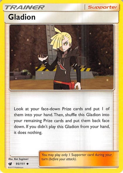 Gladion, SM - Crimson Invasion 95/111