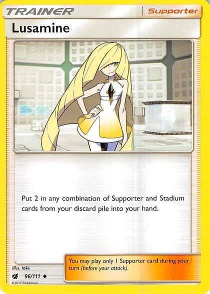 Lusamine, SM - Crimson Invasion 96/111