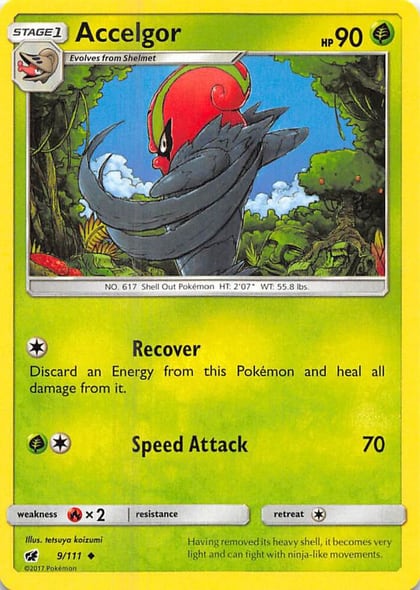 Accelgor, SM - Crimson Invasion 9/111