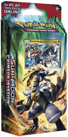 Crimson Invasion Theme Deck - "Clanging Thunder" [Kommo-o], SM - Crimson Invasion P149379