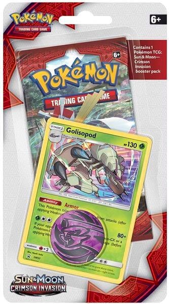 Crimson Invasion Single Pack Blister [Golisopod], SM - Crimson Invasion P177874