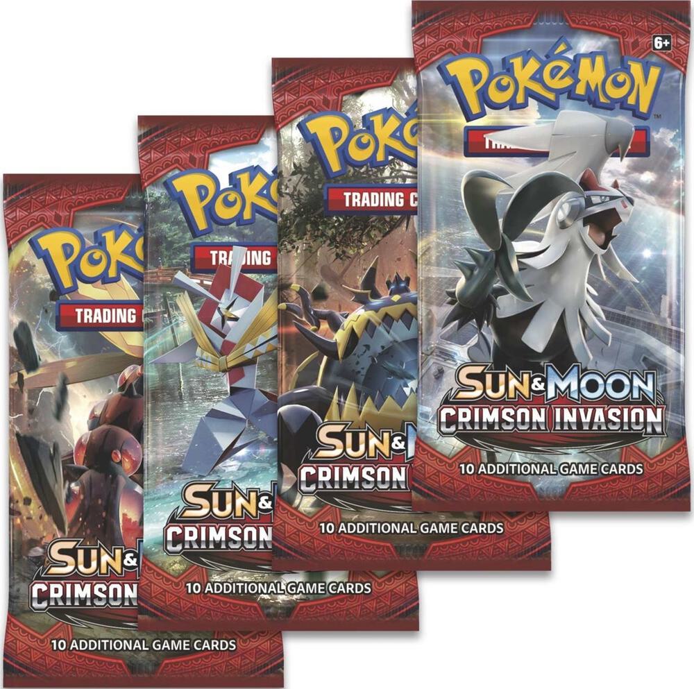 Crimson Invasion Booster Pack Art Bundle [Set of 4], SM - Crimson Invasion P267039