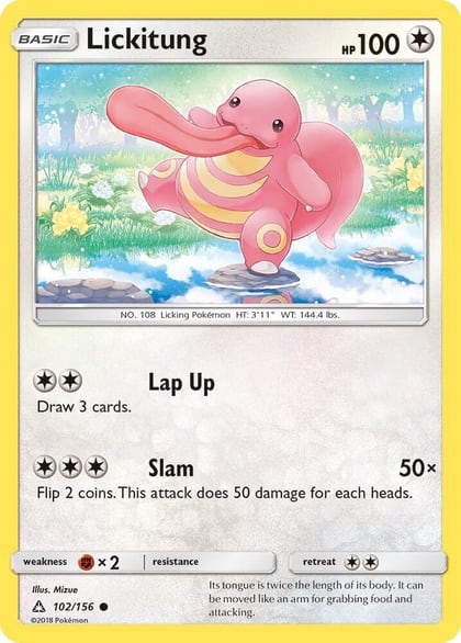 Lickitung, SM - Ultra Prism 102/156