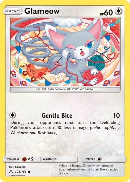 Glameow, SM - Ultra Prism 108/156
