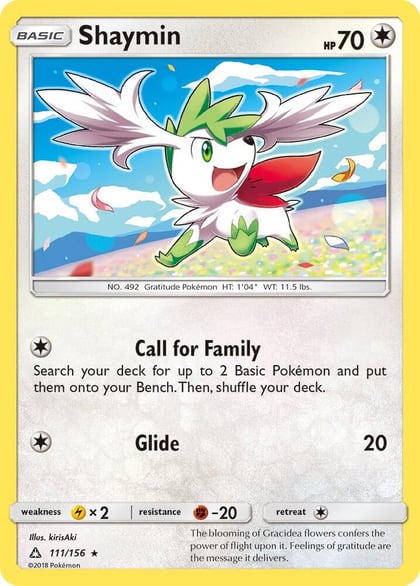 Shaymin (111), SM - Ultra Prism 111/156