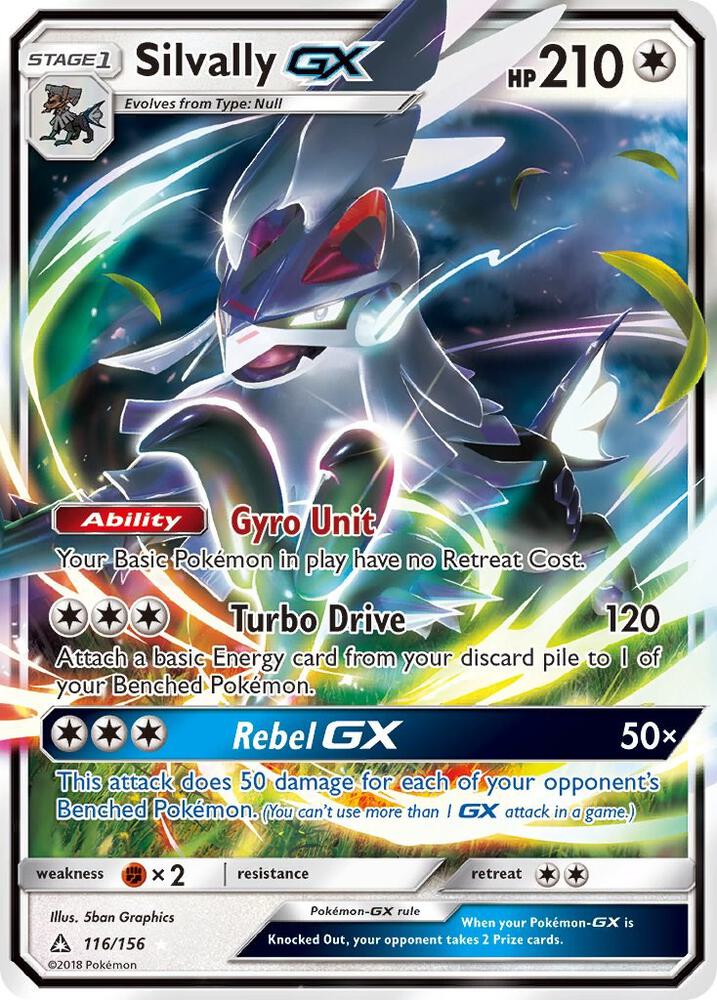 Silvally GX, SM - Ultra Prism 116/156