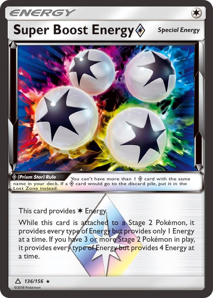 Super Boost Energy Prism Star, SM - Ultra Prism 136/156