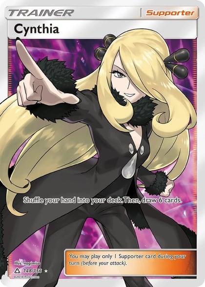 Cynthia (Full Art), SM - Ultra Prism 148/156