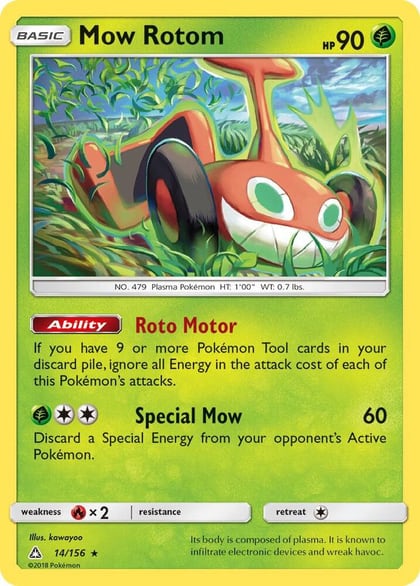 Mow Rotom, SM - Ultra Prism 14/156