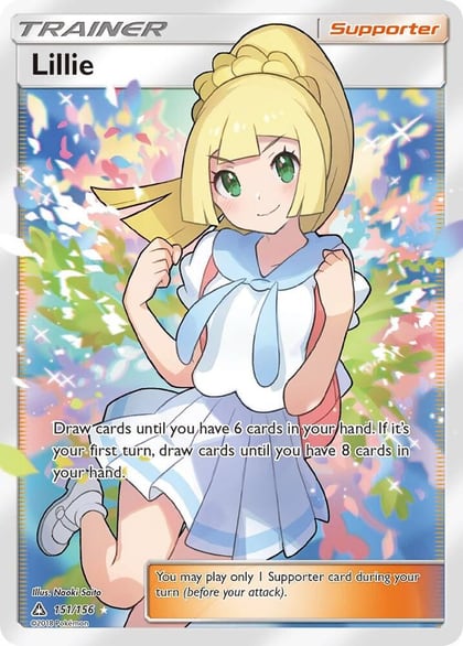 Lillie (Full Art), SM - Ultra Prism 151/156
