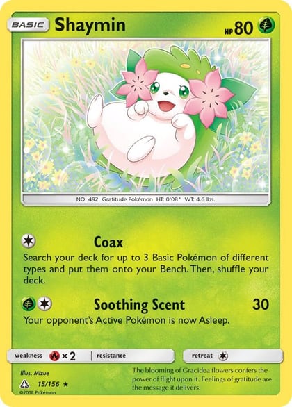 Shaymin (15), SM - Ultra Prism 15/156