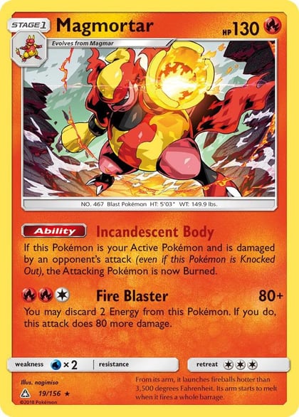 Magmortar, SM - Ultra Prism 19/156