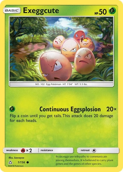 Exeggcute, SM - Ultra Prism 1/156