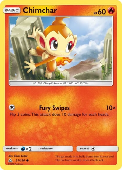 Chimchar (21), SM - Ultra Prism 21/156