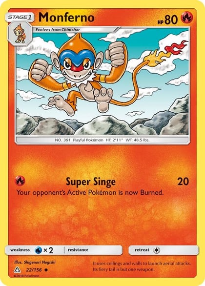 Monferno, SM - Ultra Prism 22/156