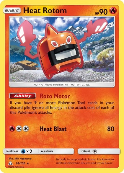 Heat Rotom, SM - Ultra Prism 24/156