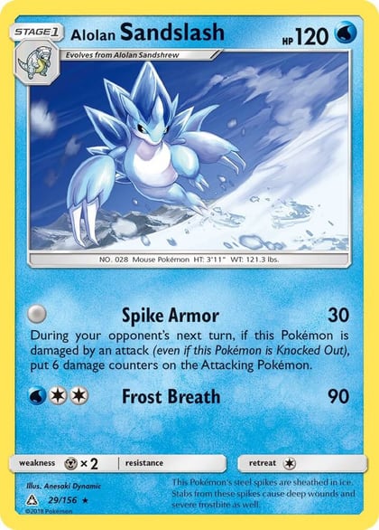 Alolan Sandslash, SM - Ultra Prism 29/156