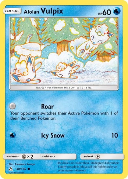 Alolan Vulpix, SM - Ultra Prism 30/156