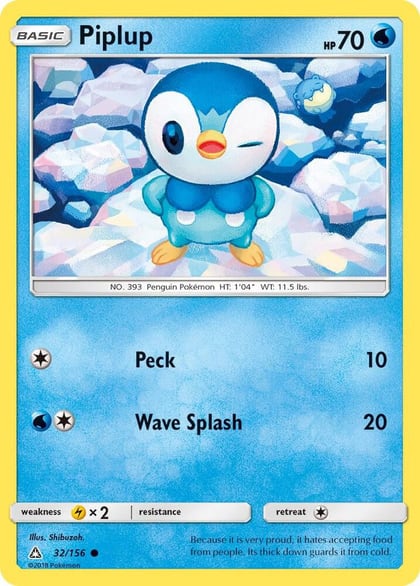 Piplup (32), SM - Ultra Prism 32/156