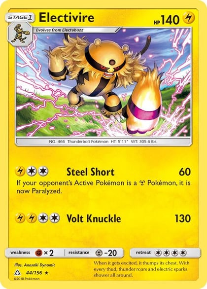 Electivire, SM - Ultra Prism 44/156