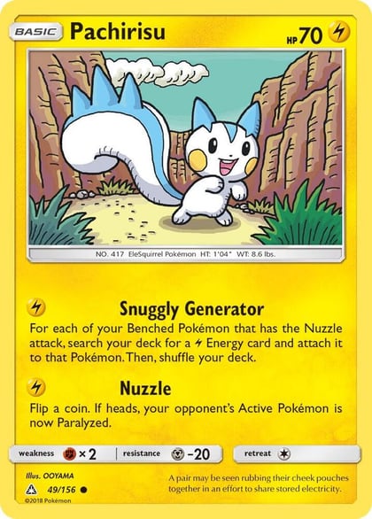 Pachirisu, SM - Ultra Prism 49/156
