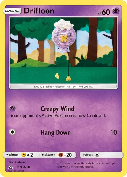 Drifloon, SM - Ultra Prism 51/156